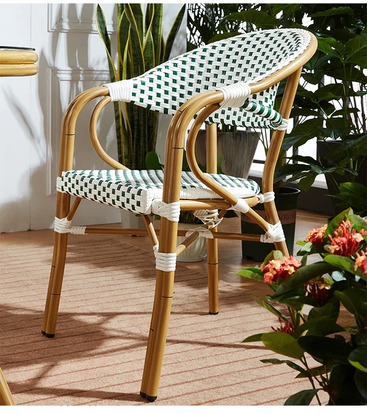 'Modern High-End Metal Rattan Garden Chairs Set Waterproof and Comfortable for Outdoor Dining Restaurant Coffee Shop Furniture
'Modern High-End Metal Rattan Garden Chairs Set Waterproof and Comfortable for Outdoor Dining Restaurant Coffee Shop Furniture