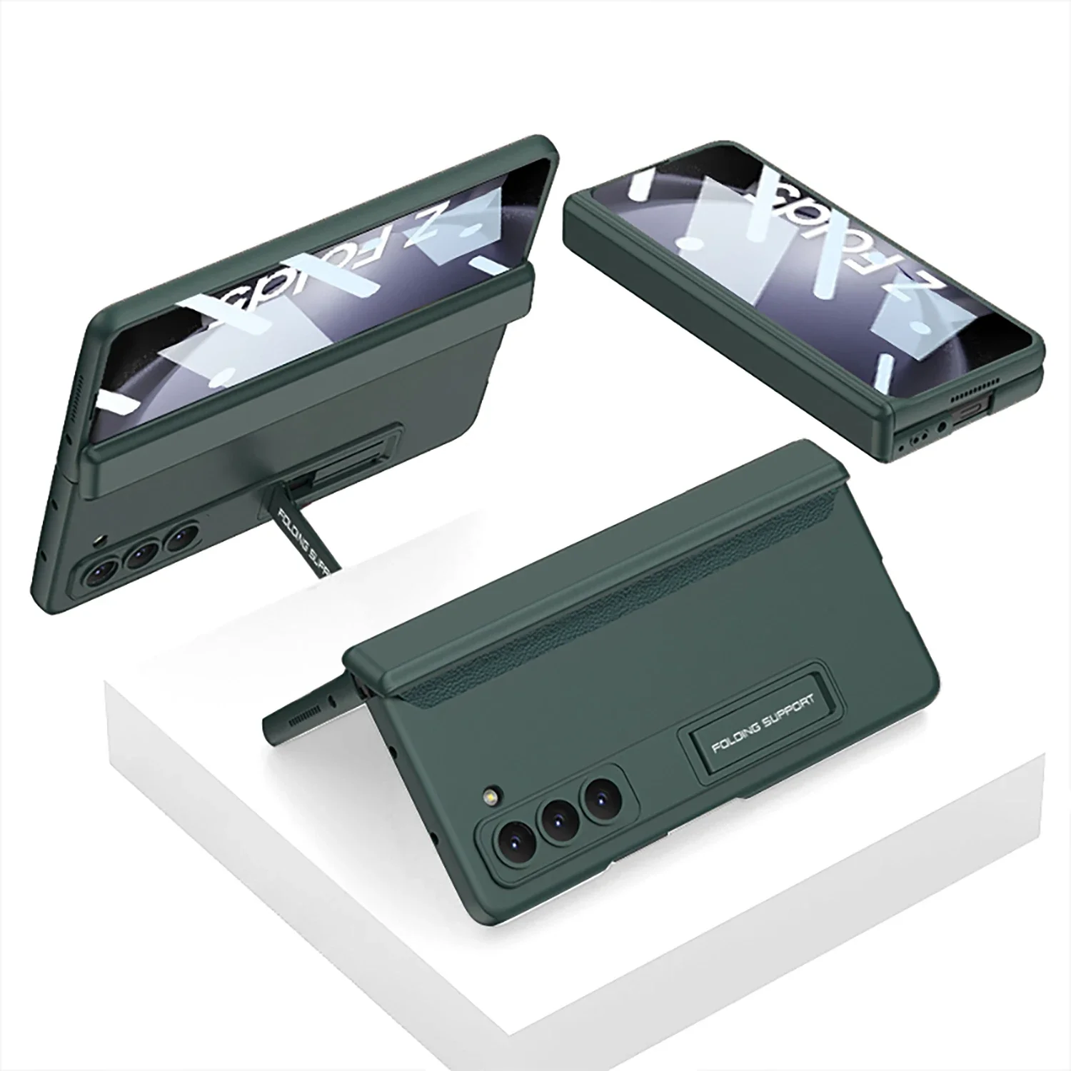 RICKE Magnetic Hinge Matte Hard Case For Samsung Galaxy Z Fold 5 Fold5 Shockproof Armor Cover With Screen Glass Protective Case
RICKE Magnetic Hinge Matte Hard Case For Samsung Galaxy Z Fold 5 Fold5 Shockproof Armor Cover With Screen Glass Protective Case