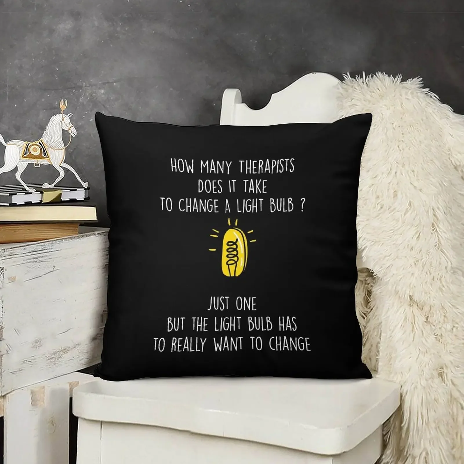 How Many Therapists Does It Take Funny Therapist Appreciation Throw Pillow Sofas Covers bed pillows pillow 
How Many Therapists Does It Take Funny Therapist Appreciation Throw Pillow Sofas Covers bed pillows pillow
