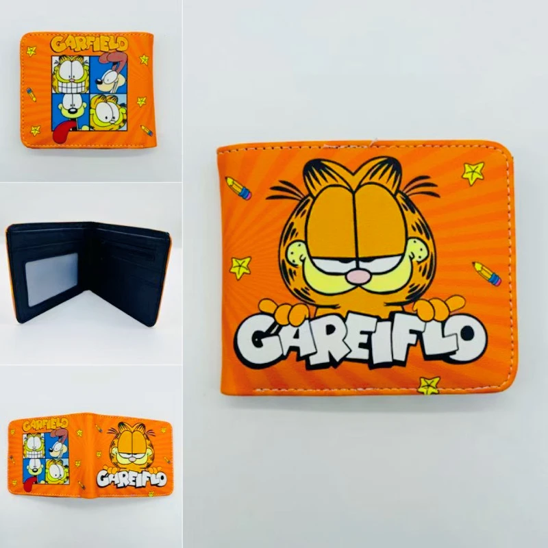 Hot New Cute Cartoon Garfields Cat Peripheral PU Leather Folding Wallet Short Wallet Zero Wallet Fashion Birthday Gifts
Hot New Cute Cartoon Garfields Cat Peripheral PU Leather Folding Wallet Short Wallet Zero Wallet Fashion Birthday Gifts