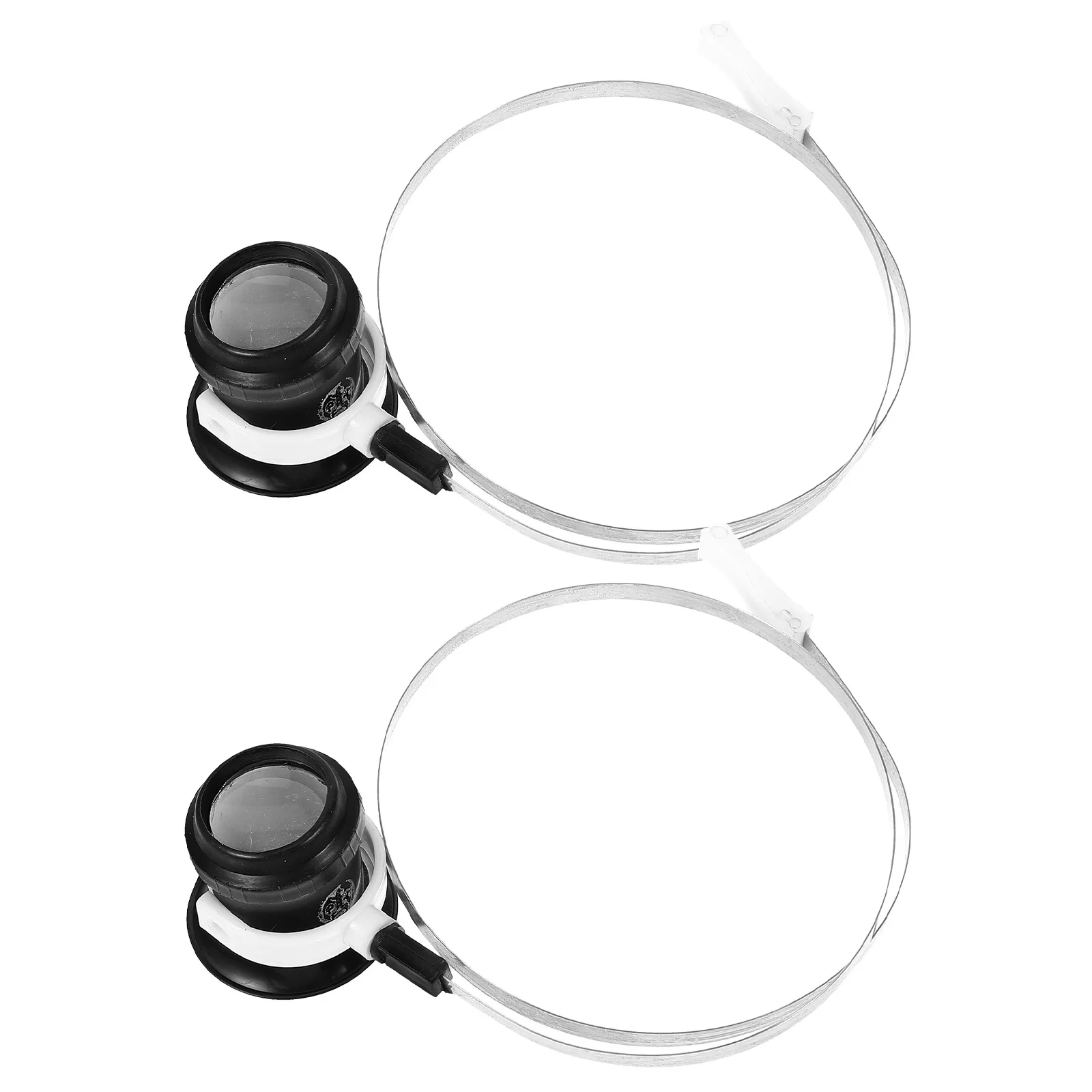 2Pcs Watchmaker Loupe 5X Headband Magnifier Portable Magnifying Glass Jewelry Repair Maintenance Jewelers Loupe Glasses
2Pcs Watchmaker Loupe 5X Headband Magnifier Portable Magnifying Glass Jewelry Repair Maintenance Jewelers Loupe Glasses