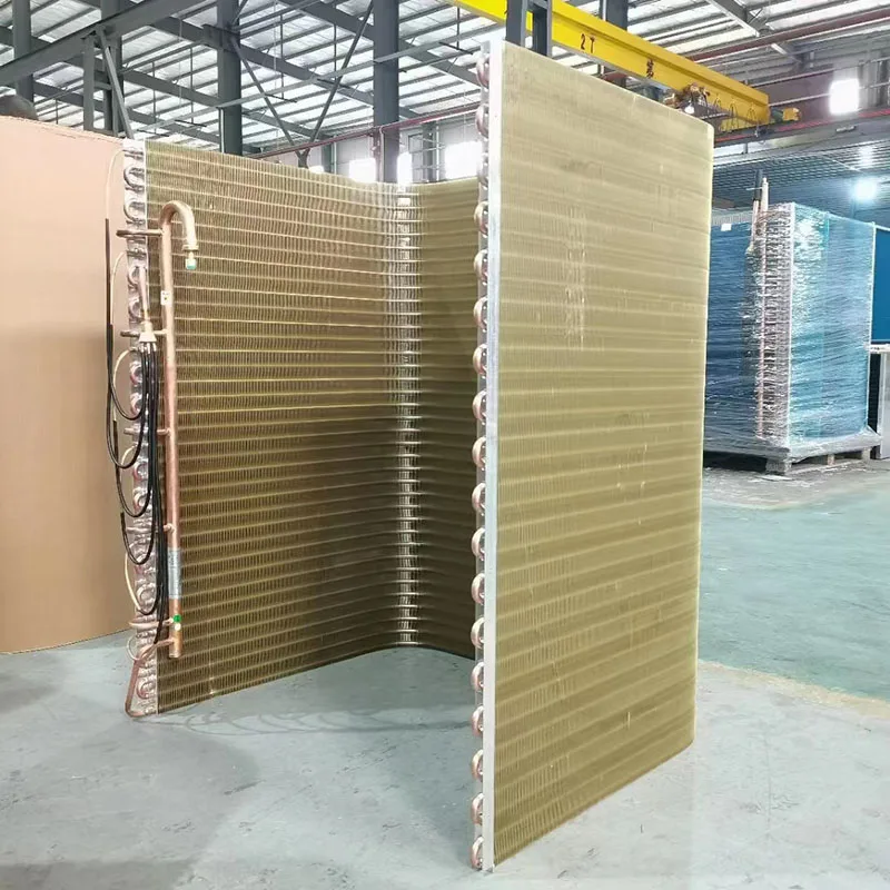 U Type Copper Finned Air Conditioner Refrigeration Evaporative Air Cooler Cold Room Evaporator Coil
U Type Copper Finned Air Conditioner Refrigeration Evaporative Air Cooler Cold Room Evaporator Coil