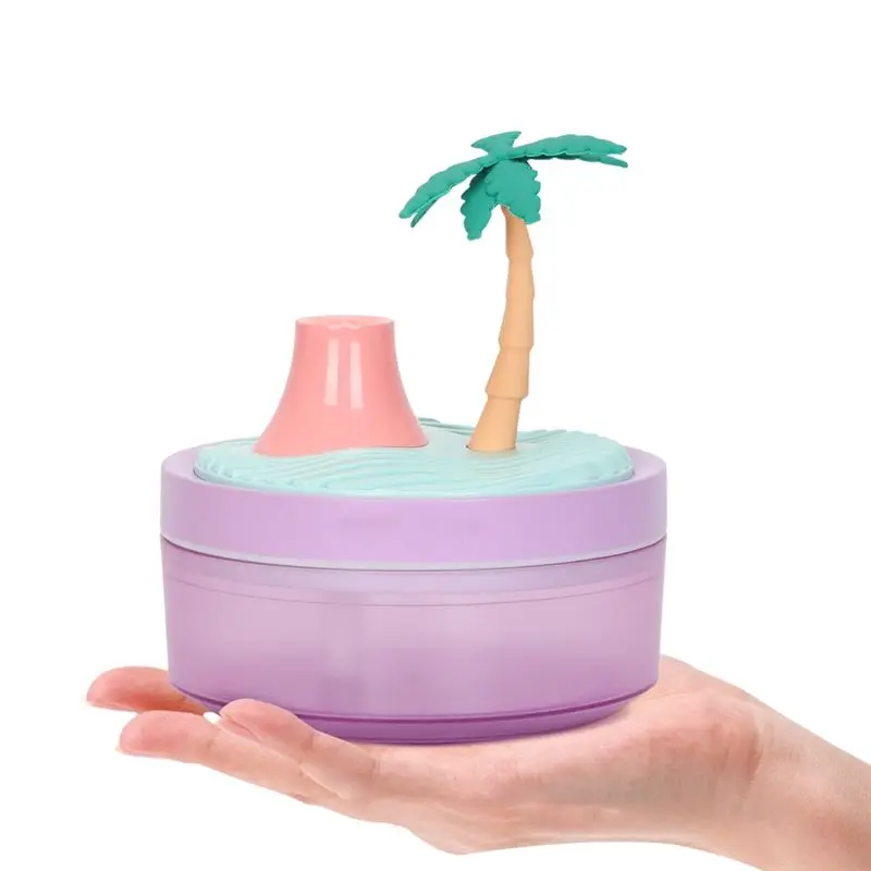 Милый мини-увлажнитель воздуха в форме кокосовой пальмы, настольный увлажнитель для спальни, портативный, компактный, с функцией холодного тумана, для дома - B27C
Милый мини-увлажнитель воздуха в форме кокосовой пальмы, настольный увлажнитель для спальни, портативный, компактный, с функцией холодного тумана, для дома - B27C