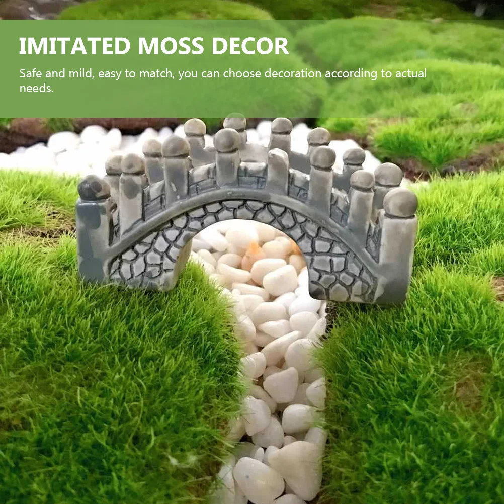 2 Bags Artificial Moss Fake for Decoration Crafts Accessories Nylon Simulated Prop Garden
2 Bags Artificial Moss Fake for Decoration Crafts Accessories Nylon Simulated Prop Garden