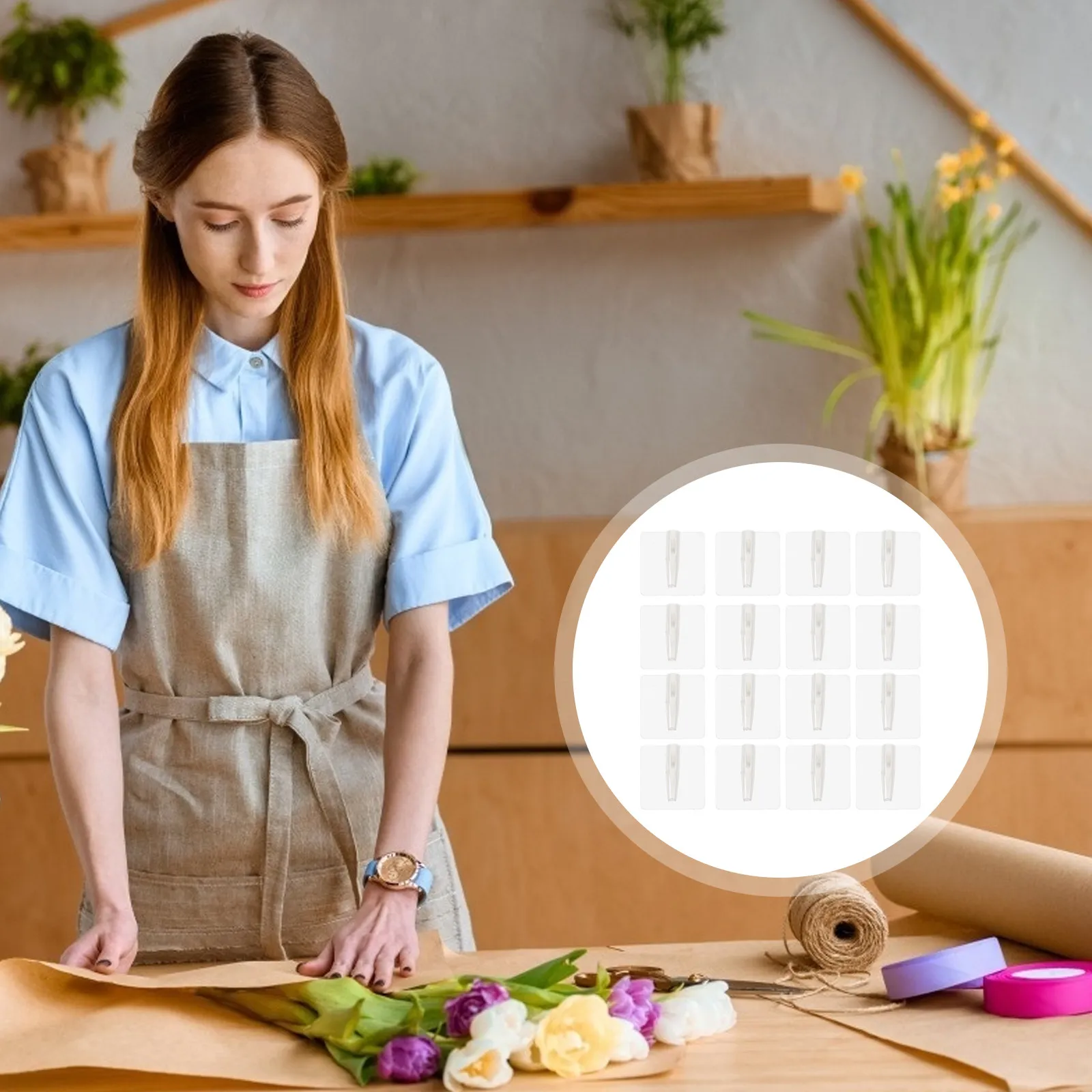 50Pcs Bouquet Fixed Adhesive Stickers Transparent Floral DIY Packaging Materials Flower Shop Supplies Flower Bouquet Fixing Glue
50Pcs Bouquet Fixed Adhesive Stickers Transparent Floral DIY Packaging Materials Flower Shop Supplies Flower Bouquet Fixing Glue