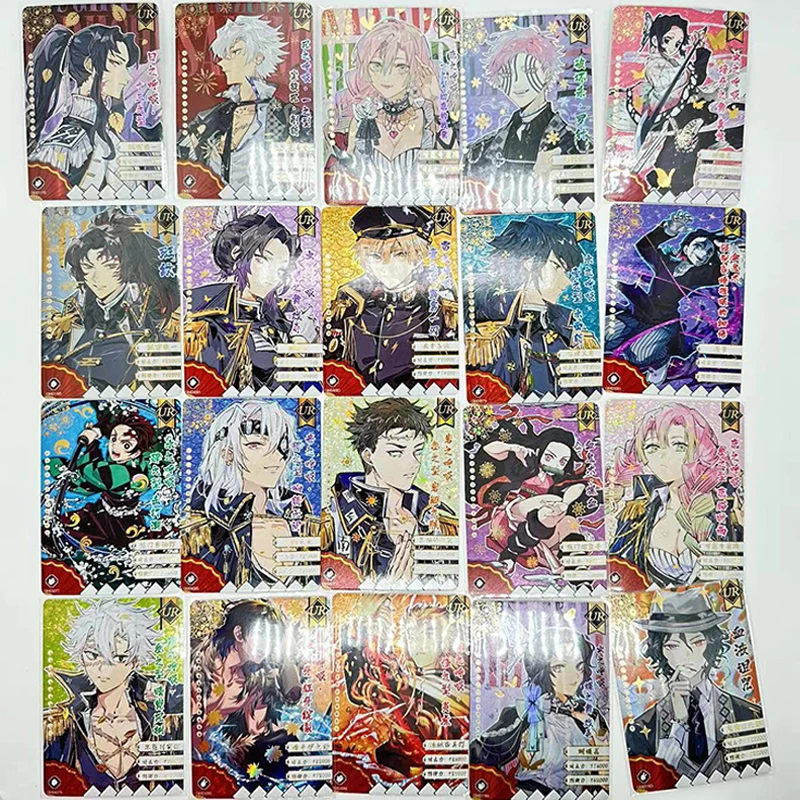 Anime Kanroji Mitsuri Demon Slayer Iguro Obanai Agatsuma Zenitsu Tomioka Giyuu collection card character Christmas birthday gift
Anime Kanroji Mitsuri Demon Slayer Iguro Obanai Agatsuma Zenitsu Tomioka Giyuu collection card character Christmas birthday gift