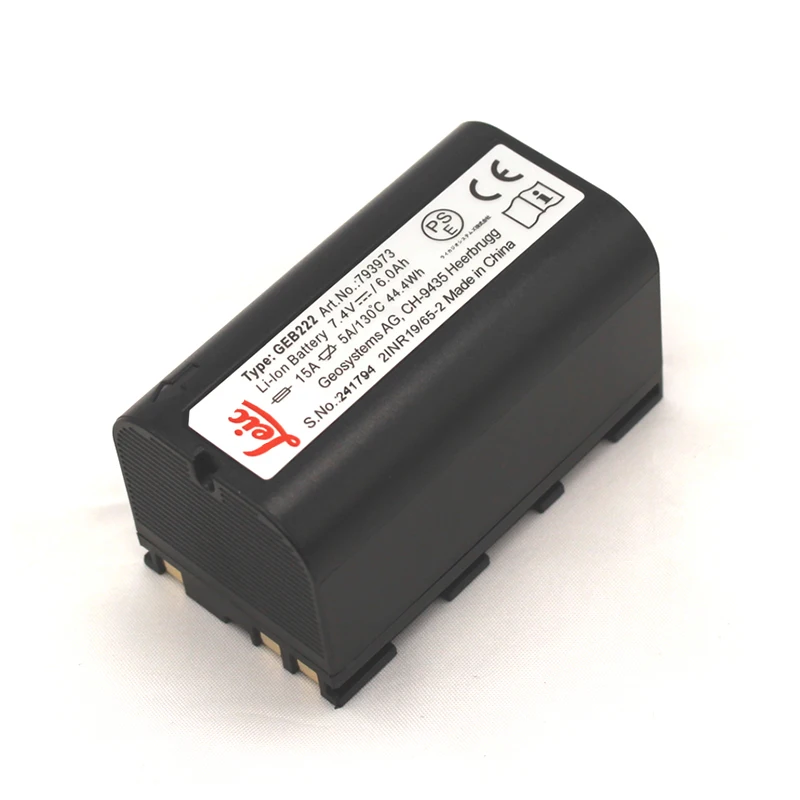 Аккумулятор Leic GEB222 7.4V 6Ah для тахеометра и GPS
Аккумулятор Leic GEB222 7.4V 6Ah для тахеометра и GPS
