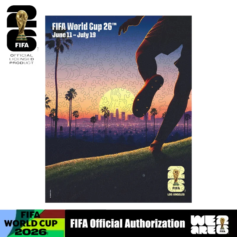 2026 FIFA World Cup Los Angeles Wooden Jigsaw Puzzle FIFA World Cup 9.3*11.8in High Quality Puzzle Cityof Angels’ for Kids Gifts
2026 FIFA World Cup Los Angeles Wooden Jigsaw Puzzle FIFA World Cup 9.3*11.8in High Quality Puzzle Cityof Angels’ for Kids Gifts