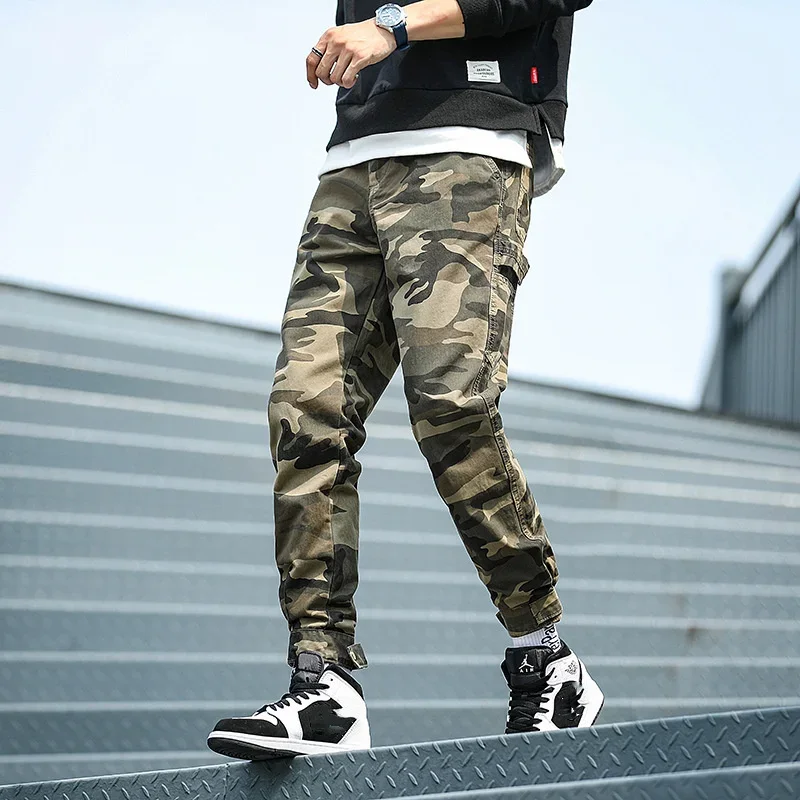 Camouflage Cargo Pants Cotton Spring Street Wear Fashion Pants Outdoor Hiking Pants
Camouflage Cargo Pants Cotton Spring Street Wear Fashion Pants Outdoor Hiking Pants