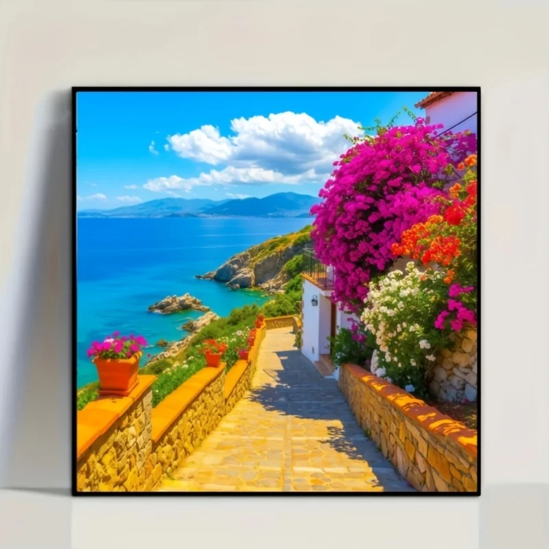 Coastal Flower Path Jigsaw Puzzle 500/1024 PCS Holiday Stress Relieving Fun Games Home Decor Holiday Gifts
Coastal Flower Path Jigsaw Puzzle 500/1024 PCS Holiday Stress Relieving Fun Games Home Decor Holiday Gifts