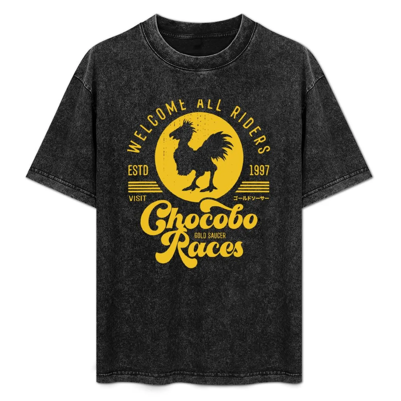 Chocobo Races Crest T-Shirt Plus Size Non-Shrink T-Shirt
Chocobo Races Crest T-Shirt Plus Size Non-Shrink T-Shirt
