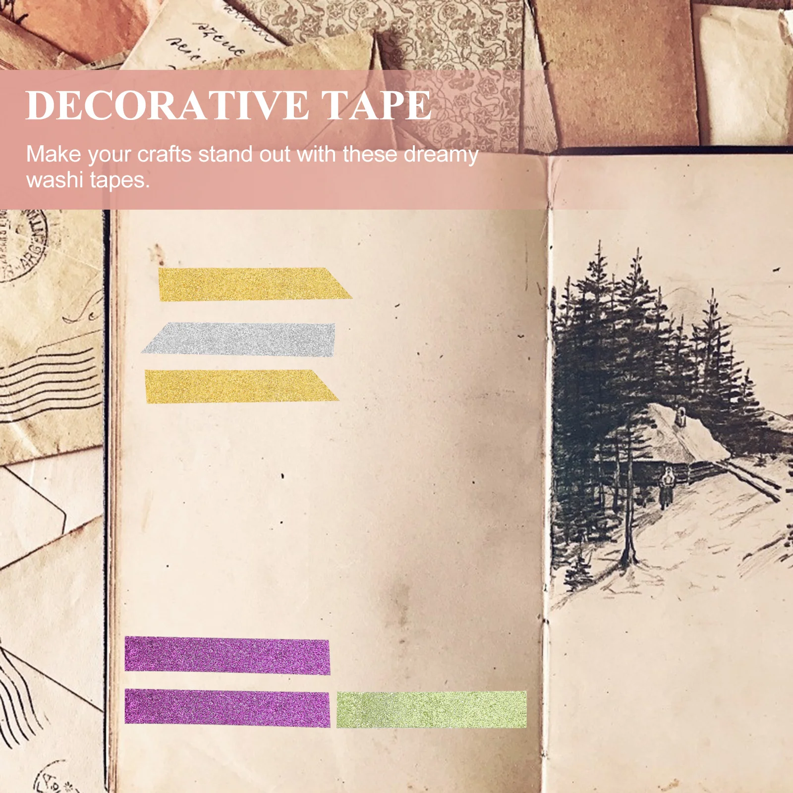 12 Rolls Rainbow Color Glitter Washi Tape Decorative DIY Paper Tape for Gift Wrapping Diary Scrapbooking Hand Account Stickers
12 Rolls Rainbow Color Glitter Washi Tape Decorative DIY Paper Tape for Gift Wrapping Diary Scrapbooking Hand Account Stickers