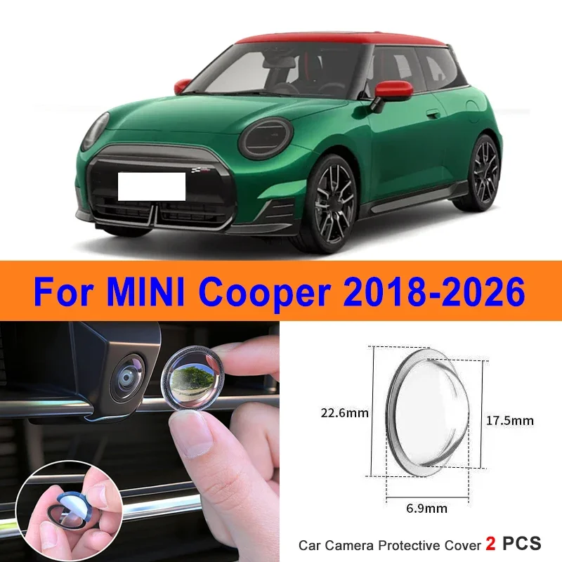 360 Reverse Image Car Camera Cover Anti-Scratch PC Lens Protector Stickers For MINI Cooper 2018-2026 2Pcs
360 Reverse Image Car Camera Cover Anti-Scratch PC Lens Protector Stickers For MINI Cooper 2018-2026 2Pcs