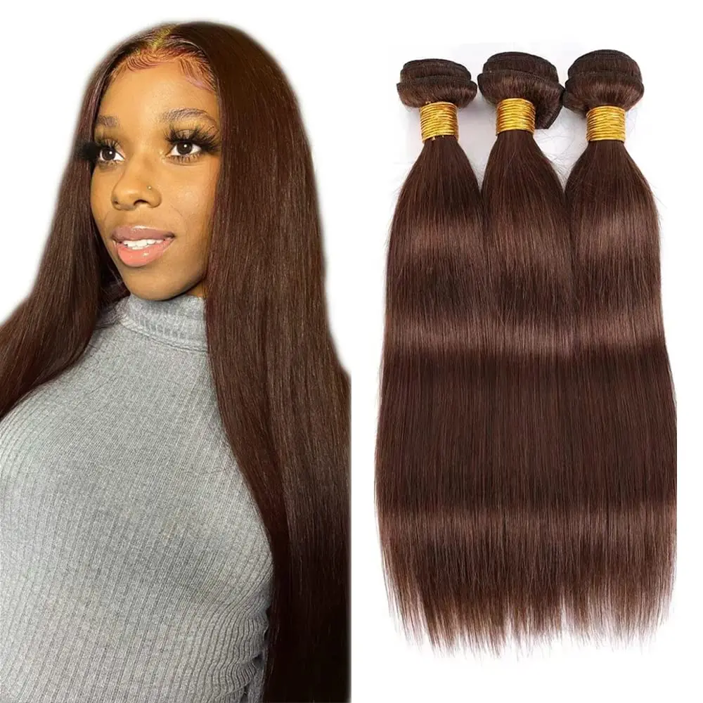 # 4 прямых пучка волос шоколадно-коричневого цвета, 1/3 окрашенные, 100% натуральные бразильские прямые волосы Реми, 26, 28, 30 дюймов, для женщин
# 4 прямых пучка волос шоколадно-коричневого цвета, 1/3 окрашенные, 100% натуральные бразильские прямые волосы Реми, 26, 28, 30 дюймов, для женщин