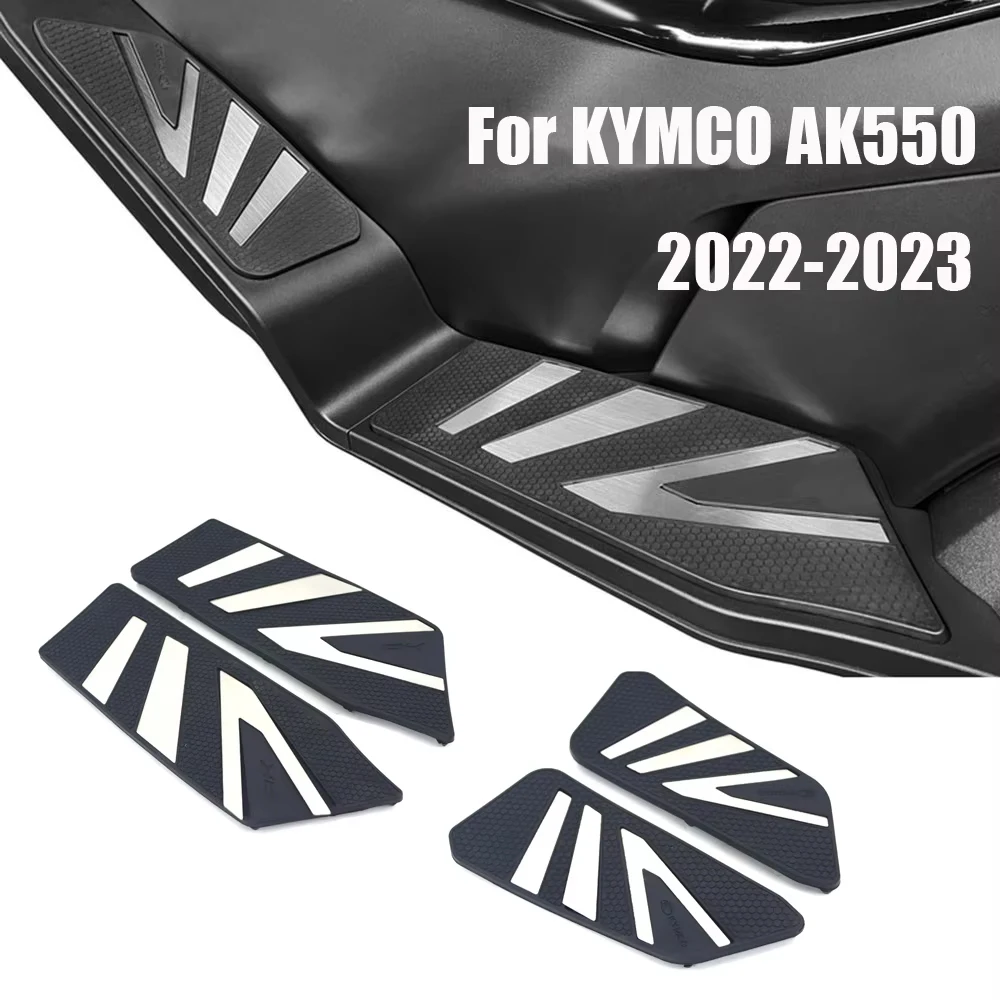New Rubber+Stainless steel Motorcycle Accessories For Kymco AK550 ak550 2022 2023 Footrest Foot Pads Plate Pedals AK 550 ak 550
New Rubber+Stainless steel Motorcycle Accessories For Kymco AK550 ak550 2022 2023 Footrest Foot Pads Plate Pedals AK 550 ak 550