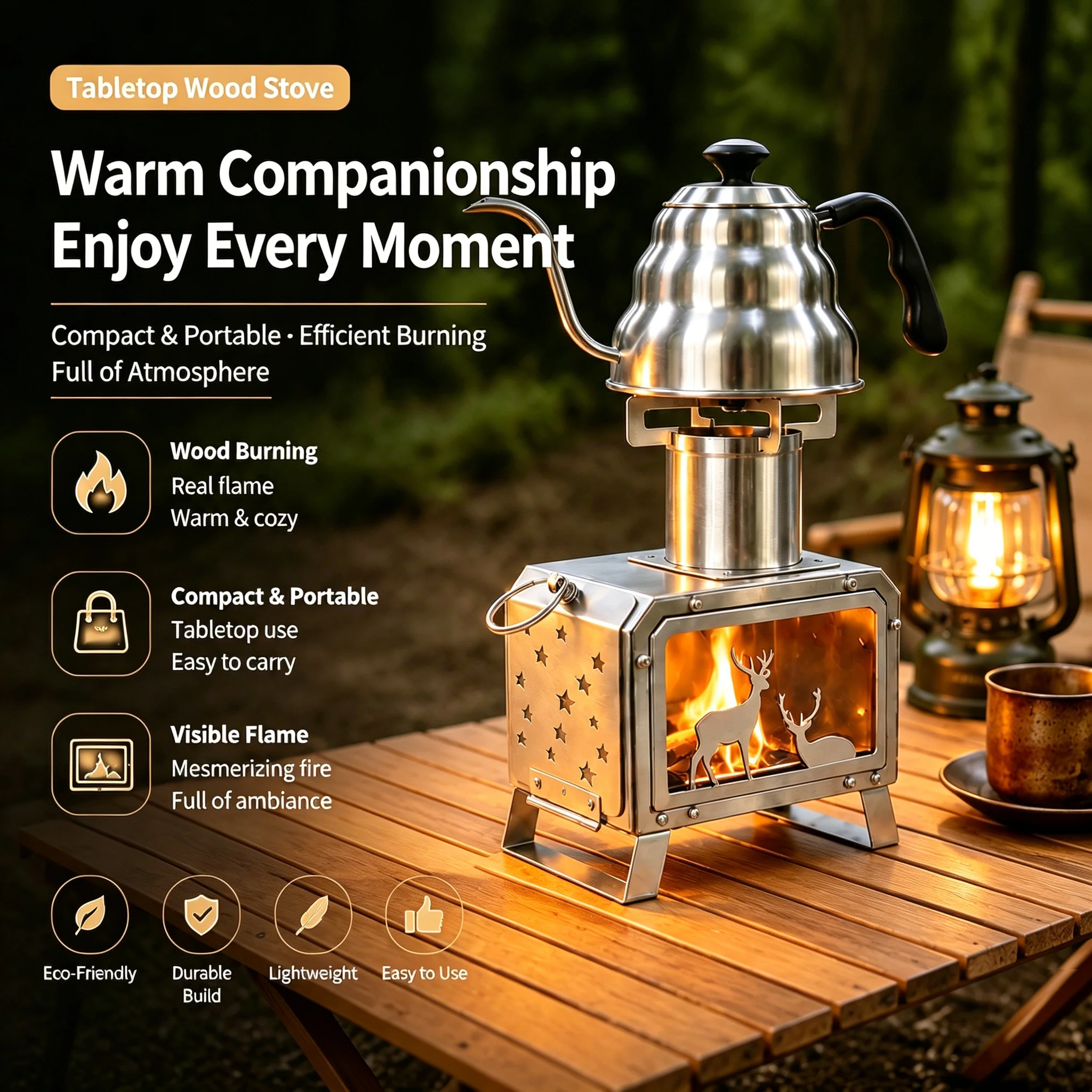 Portable Stainless Steel Foldable Square Outdoor Firewood Burner Stove for Picnic Hiking Camping Outdoor Kitchen Accessories
Portable Stainless Steel Foldable Square Outdoor Firewood Burner Stove for Picnic Hiking Camping Outdoor Kitchen Accessories