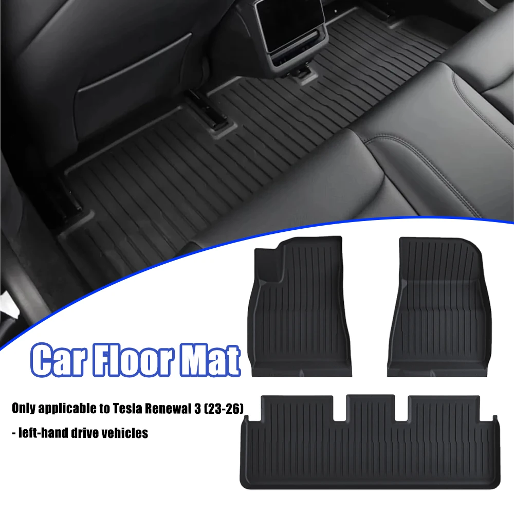 For Tesla Model 3 New Special Floor Mats All Weather TPE Material Wear Resistant Waterproof Anti Slip Floor Mats Cover Car
For Tesla Model 3 New Special Floor Mats All Weather TPE Material Wear Resistant Waterproof Anti Slip Floor Mats Cover Car