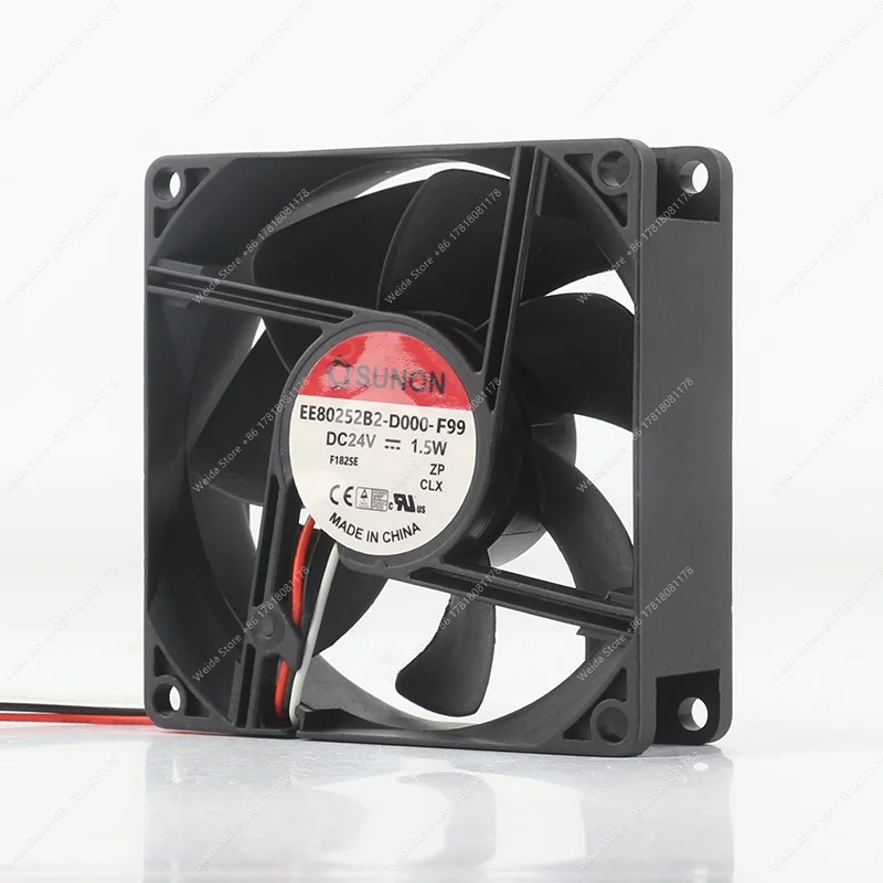 Original SUNON EE80252B2-D000-F99 DC24V 1.5W variable frequency fan 8CM 8025 80X80X25MM
Original SUNON EE80252B2-D000-F99 DC24V 1.5W variable frequency fan 8CM 8025 80X80X25MM