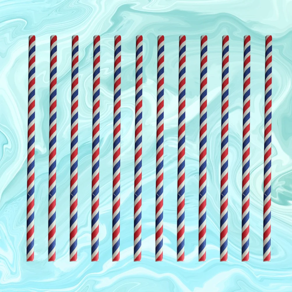 200 Pcs Red Food-grade Straws Patriotic Striped Paper Colored Drinking Love Straight Decorative Drinks
200 Pcs Red Food-grade Straws Patriotic Striped Paper Colored Drinking Love Straight Decorative Drinks