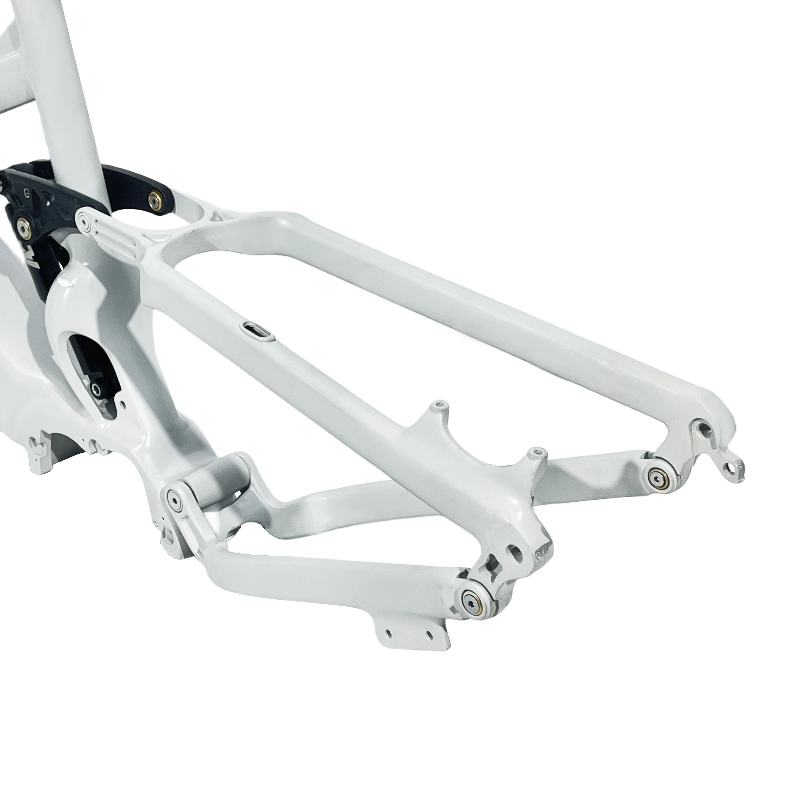 Durable Lightweight MTB Grade Aluminum E-Bike Frame With Battery Box Four-Link Design For Mountain Bikes
Durable Lightweight MTB Grade Aluminum E-Bike Frame With Battery Box Four-Link Design For Mountain Bikes
