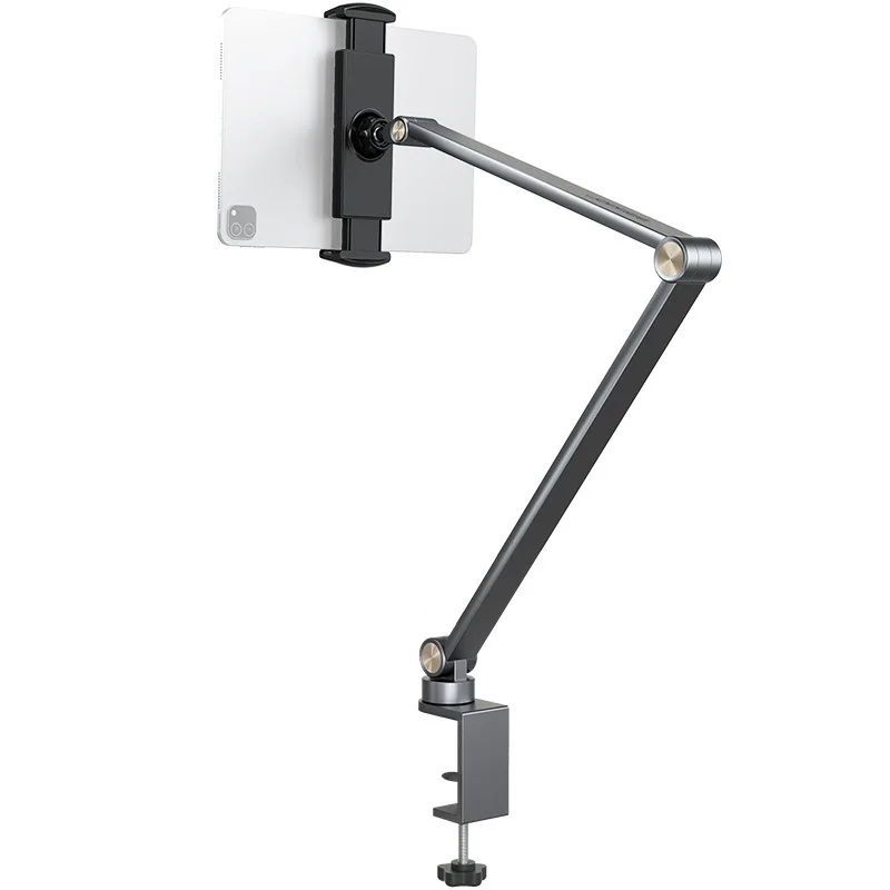 Aluminum alloy mobile phone holder, desktop bedside bed bracket, adjustable lifting cantilever support
Aluminum alloy mobile phone holder, desktop bedside bed bracket, adjustable lifting cantilever support