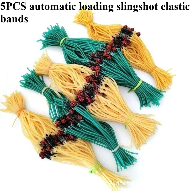 5PCS 1636 Strong Magnetic Leather Pocket Four Strand Slingshot Rubber Band Suitable for Outdoor Rapid Fire Slingshot Rubber Band
5PCS 1636 Strong Magnetic Leather Pocket Four Strand Slingshot Rubber Band Suitable for Outdoor Rapid Fire Slingshot Rubber Band
