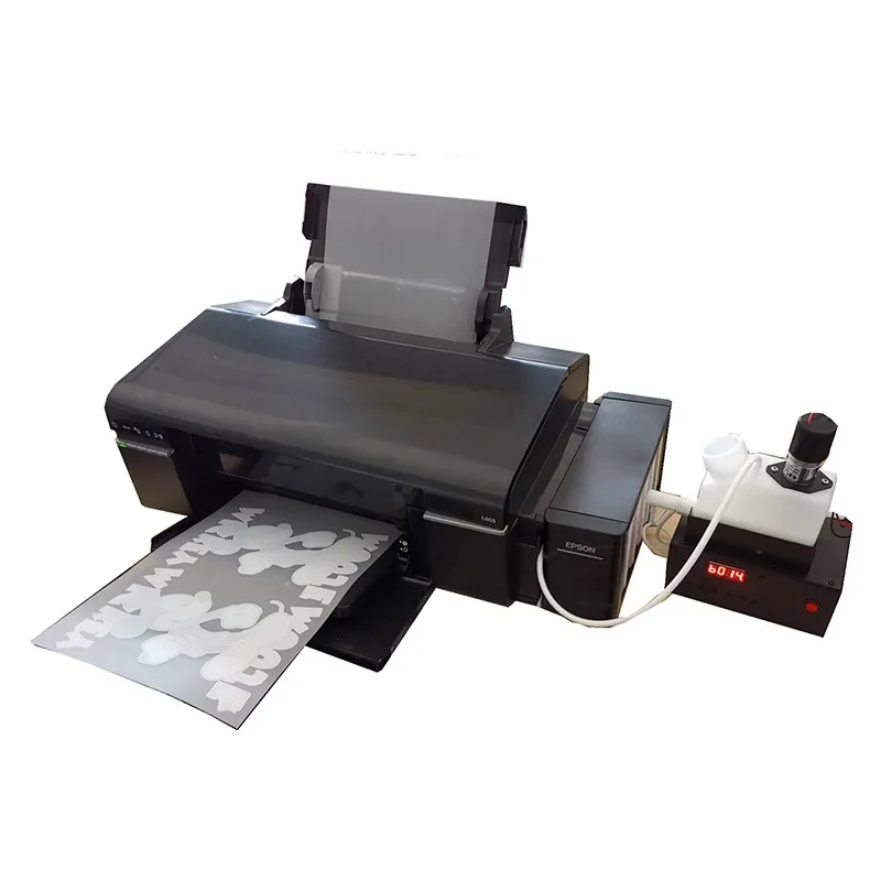 A4 T-shirt Textile Sublimation Mini Machines For Small Business DTF Printer For EPSON L805 Inkjet Printer
A4 T-shirt Textile Sublimation Mini Machines For Small Business DTF Printer For EPSON L805 Inkjet Printer