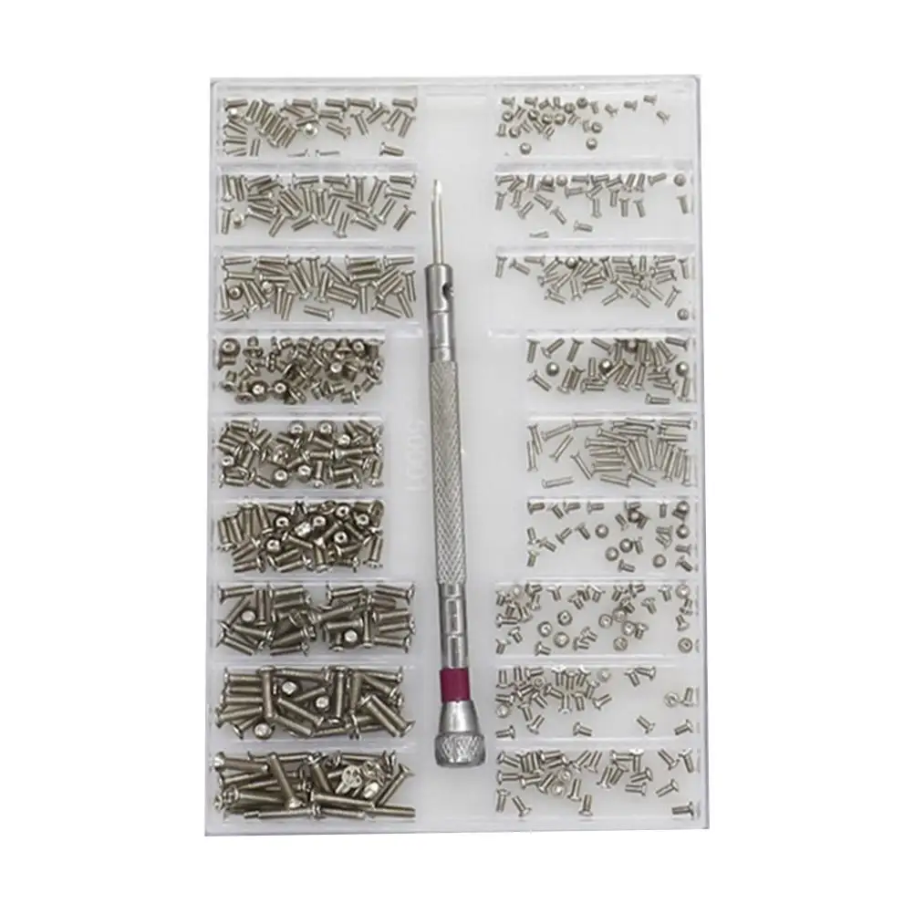 1 set Mini Screw KitPremium Glass Self tapping Small Steel Storage Case for Eyeglasses Watch Computer Clock Repair Hardware
1 set Mini Screw KitPremium Glass Self tapping Small Steel Storage Case for Eyeglasses Watch Computer Clock Repair Hardware