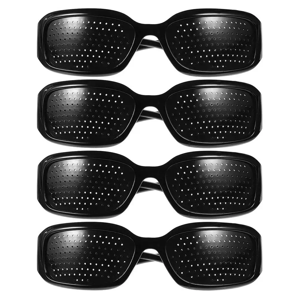 4 Pcs Pinhole Glasses Anti-Fatigue Vision Eyewear Portable Eyeglasses Correction Sunglass Care Eyes Sunglasses
4 Pcs Pinhole Glasses Anti-Fatigue Vision Eyewear Portable Eyeglasses Correction Sunglass Care Eyes Sunglasses