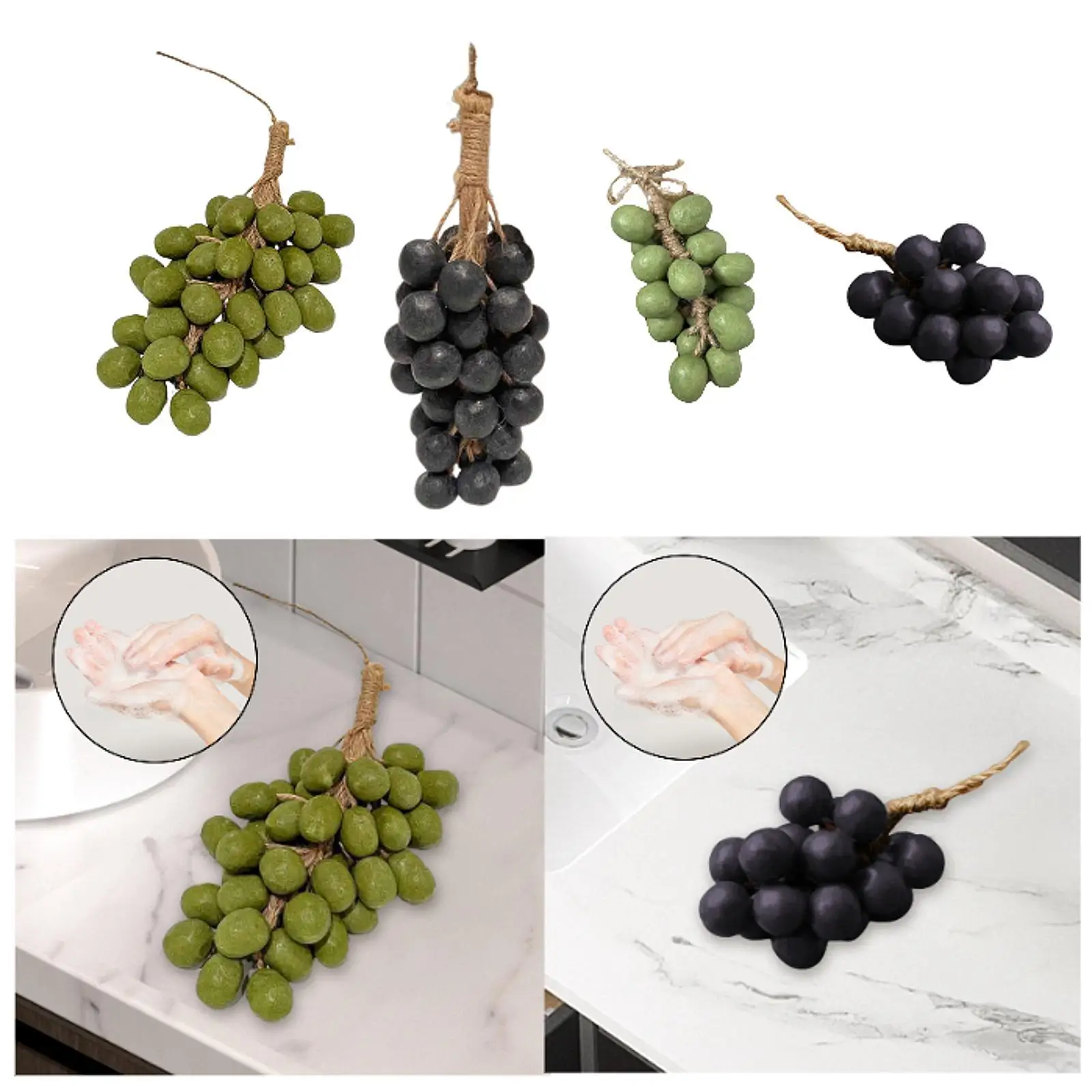 Grape Shape Soap Birthday Gift Creative Hanging Decoration Handmade Soap for Women Men Face Body Wash Friends Daughter
Grape Shape Soap Birthday Gift Creative Hanging Decoration Handmade Soap for Women Men Face Body Wash Friends Daughter