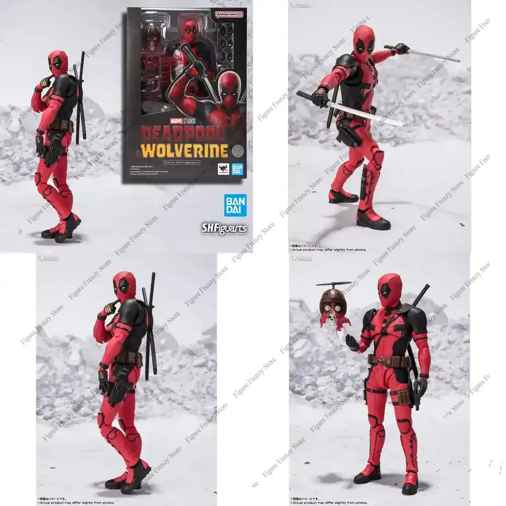 Special Offer Original Bandai SHF Deadpool and Wolverine 15cm Fully Articulated Anime Action Figure Collectible Toy in Box
Special Offer Original Bandai SHF Deadpool and Wolverine 15cm Fully Articulated Anime Action Figure Collectible Toy in Box