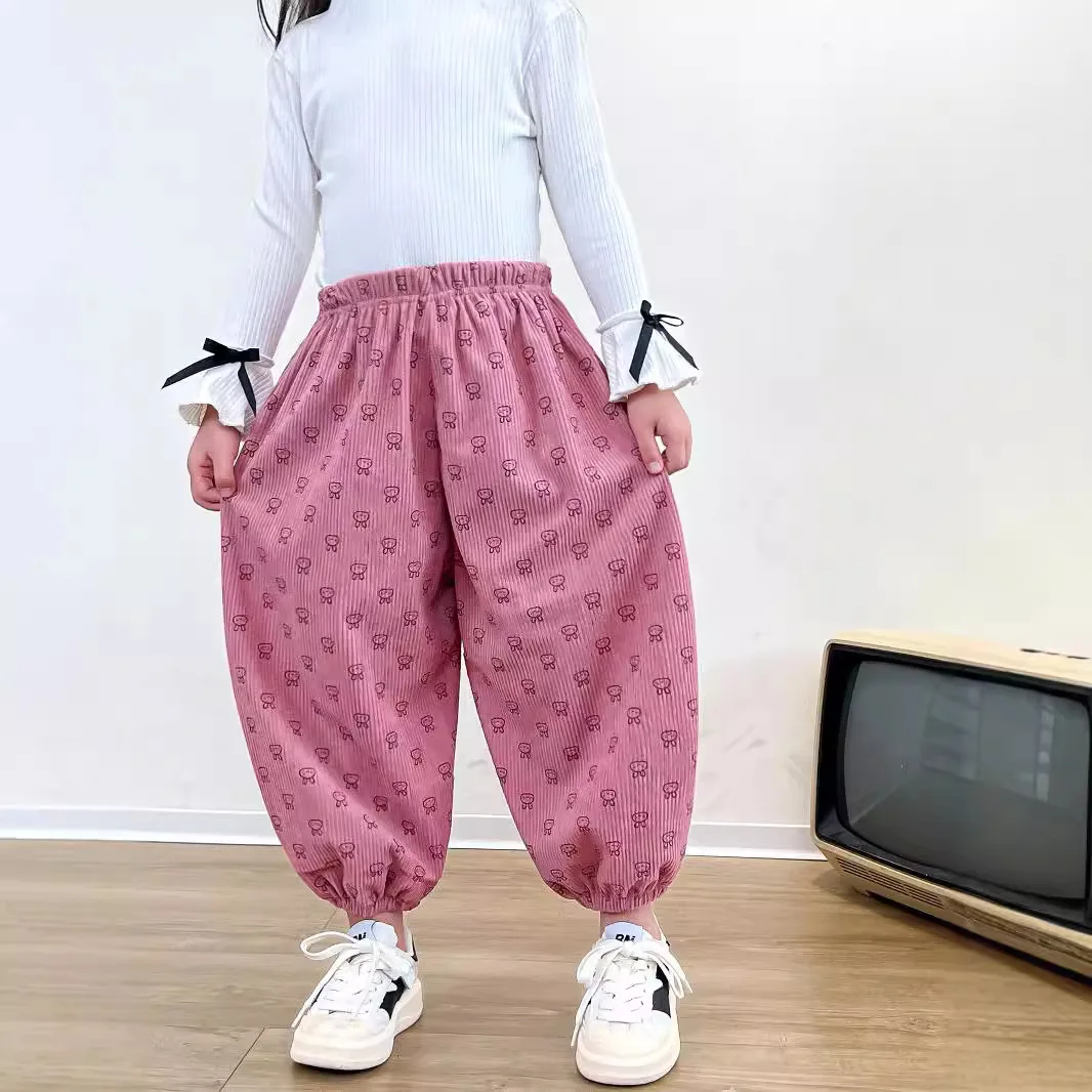 Autumn Children's New Sweatpants Corduroy Casual Pants Children's Pants Sweatpants Loose Harlan Pants
Autumn Children's New Sweatpants Corduroy Casual Pants Children's Pants Sweatpants Loose Harlan Pants