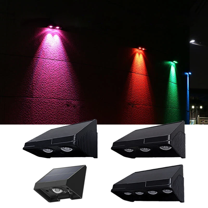 1/2/3/4LED Solar LED Wall Lights IP54 Waterproof Outdoor Dusk to Dawn Fence Deck Patio Stair Corridor Garden Landscape Lighting
1/2/3/4LED Solar LED Wall Lights IP54 Waterproof Outdoor Dusk to Dawn Fence Deck Patio Stair Corridor Garden Landscape Lighting