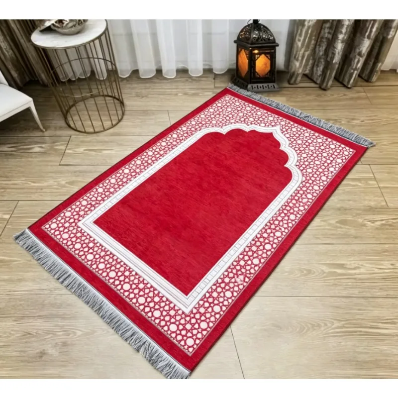 Islamic Floral Prayer Mat, Easy-to-clean Muslim Worship Rug, Foldable Skin-friendly and Wear-resistant Kneeling Blanket
Islamic Floral Prayer Mat, Easy-to-clean Muslim Worship Rug, Foldable Skin-friendly and Wear-resistant Kneeling Blanket