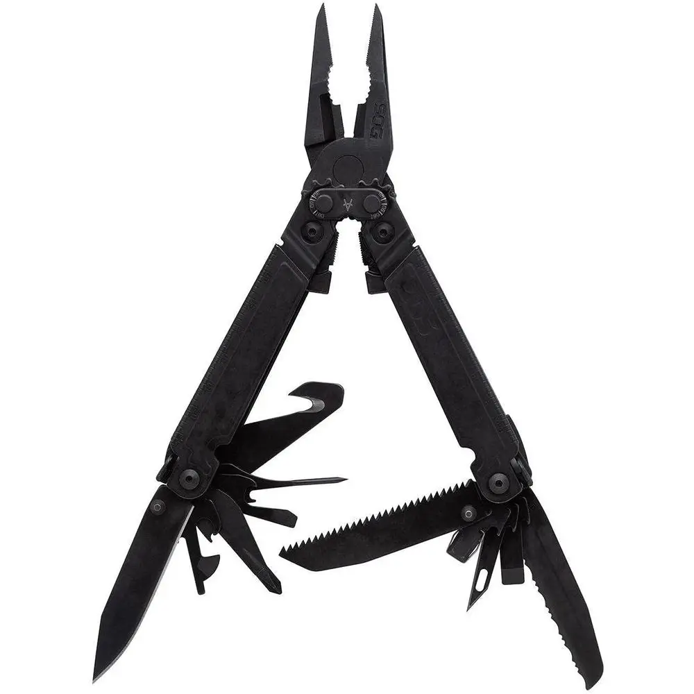 All-Purpose Daily Multi-Tool with One-Handed Assisted Opening | 21 Functions, Black
All-Purpose Daily Multi-Tool with One-Handed Assisted Opening | 21 Functions, Black