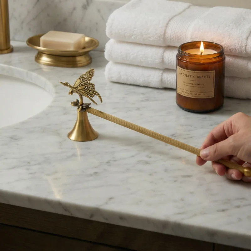Zml candle snuffer aromatherapy candle snuffer cover handheld snuffing bell tool
Zml candle snuffer aromatherapy candle snuffer cover handheld snuffing bell tool