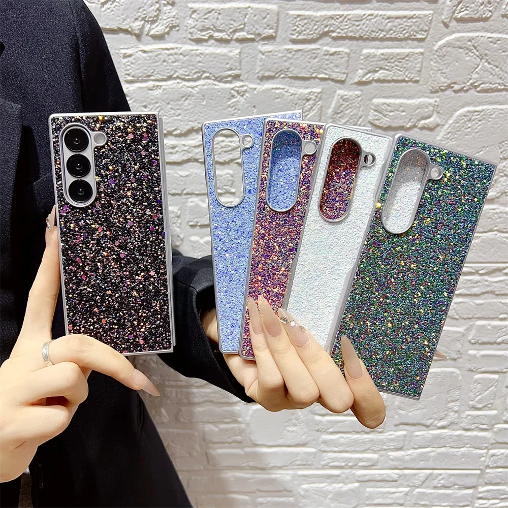 Fashion Electroplated Silver Frame Phantom Bling Glitter Case For Samsung Galaxy Z Fold 7 6 5 4 3 Zfold7 5G Colorful Laser Cover
Fashion Electroplated Silver Frame Phantom Bling Glitter Case For Samsung Galaxy Z Fold 7 6 5 4 3 Zfold7 5G Colorful Laser Cover