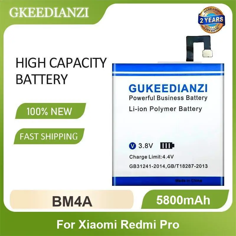 Battery For Xiaomi 15 Pro Redmi 5 Plus Note mi 5S 9 9pro MIX FOLD 2 1 POCO C40 Play mi5S Black Shark 1/Black Dual SIM
Battery For Xiaomi 15 Pro Redmi 5 Plus Note mi 5S 9 9pro MIX FOLD 2 1 POCO C40 Play mi5S Black Shark 1/Black Dual SIM