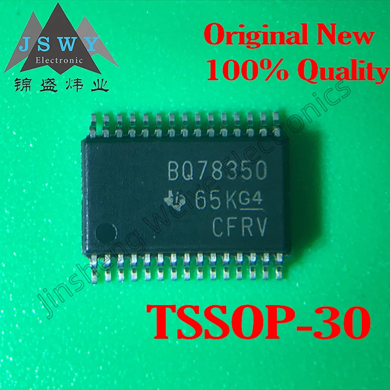 5PCS BQ78350DBTR-R1 SMD TSSOP-30 BQ78350 BQ30Z554DBTR-R1 BQ30Z554 Battery Power Management Chip New Free Shipping
5PCS BQ78350DBTR-R1 SMD TSSOP-30 BQ78350 BQ30Z554DBTR-R1 BQ30Z554 Battery Power Management Chip New Free Shipping