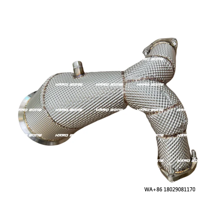 High Flow Exhaust Downpipe for B9 S4 B9 S5 2016+ Downpipes with Heat Shield
High Flow Exhaust Downpipe for B9 S4 B9 S5 2016+ Downpipes with Heat Shield