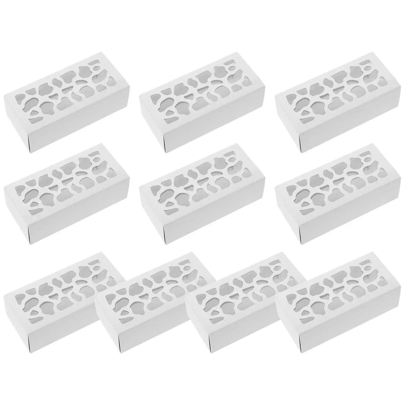 10pcs Cake Packaging Boxes Clear Window Macaron Dessert Case Bakery Paper Chocolate Storage Transport
10pcs Cake Packaging Boxes Clear Window Macaron Dessert Case Bakery Paper Chocolate Storage Transport