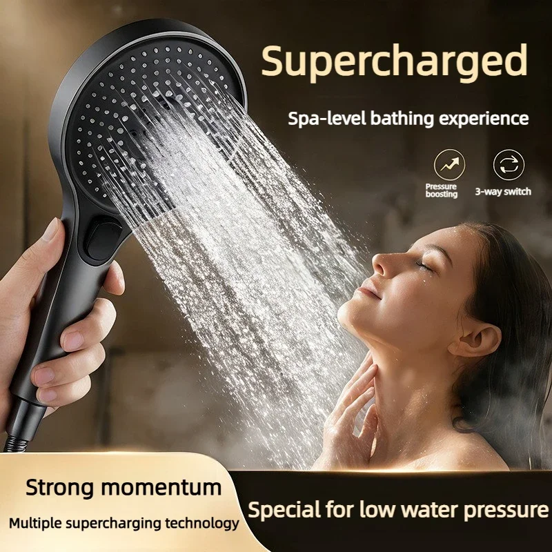 Turbocharged Shower Head High Pressure Household Bathroom Water Heater Shower Faucet Spray Nozzle
Turbocharged Shower Head High Pressure Household Bathroom Water Heater Shower Faucet Spray Nozzle