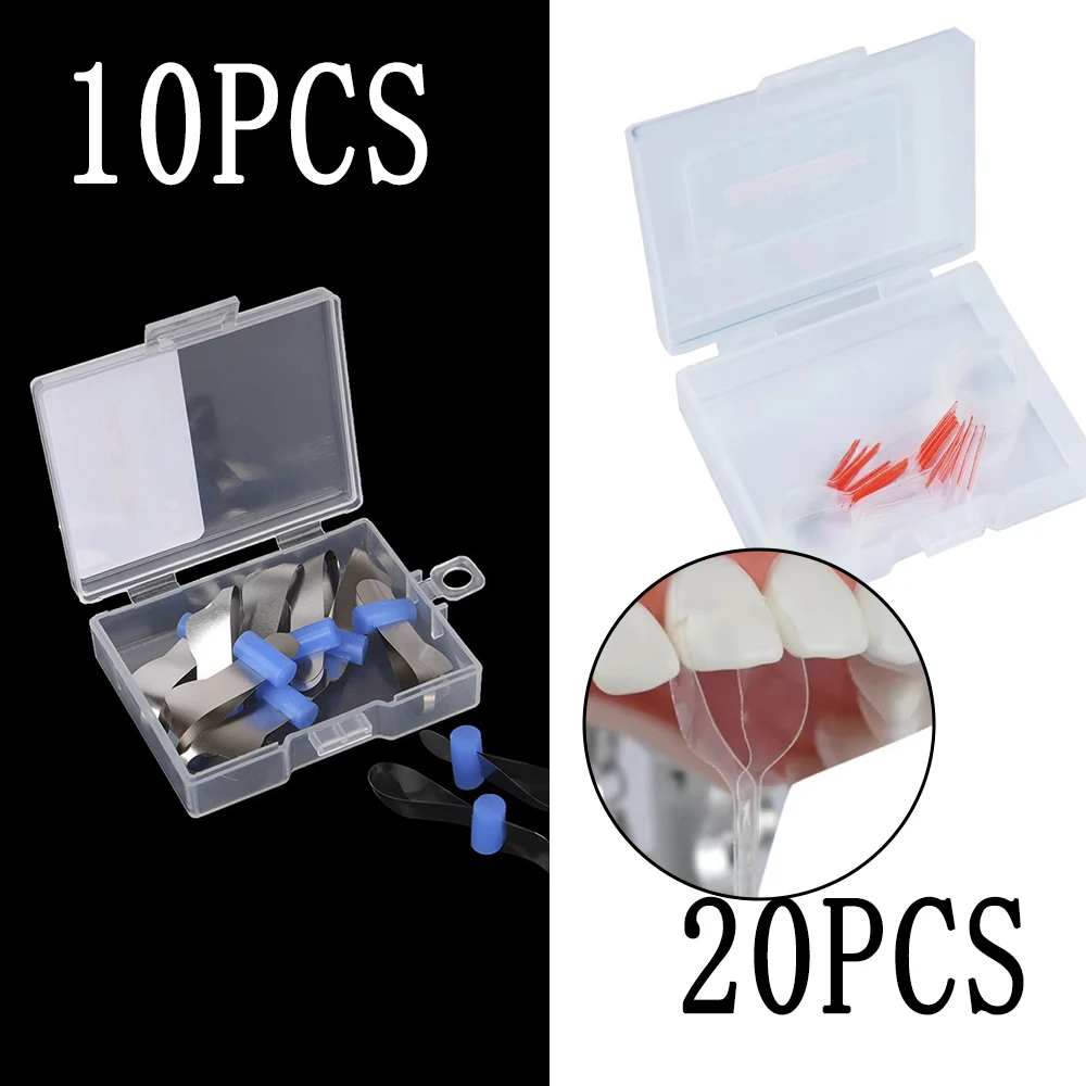Dental Twin Anterior Matrices Self-Adhesive Transparent Sectional Contoured Matrix for Aesthetic Dentistry
Dental Twin Anterior Matrices Self-Adhesive Transparent Sectional Contoured Matrix for Aesthetic Dentistry