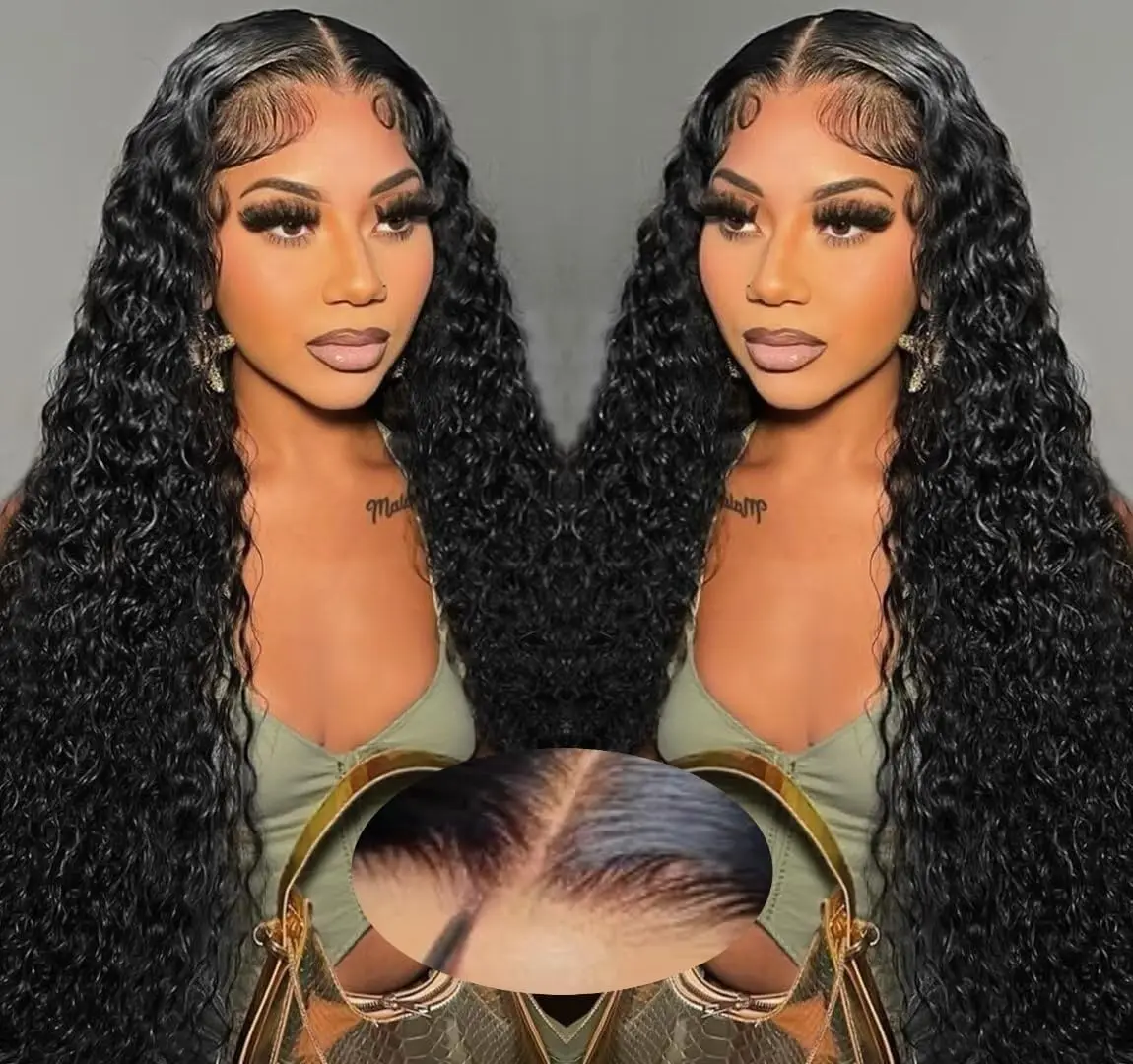 HD Transparent Deep Curly Wig 13x6 Human Hair Lace Front Brazilian Kinky Curly Glueless Wig For Women Natural Hairline Wig
HD Transparent Deep Curly Wig 13x6 Human Hair Lace Front Brazilian Kinky Curly Glueless Wig For Women Natural Hairline Wig