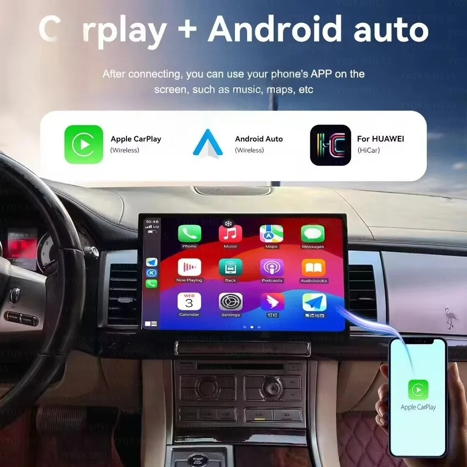 Автомобильный радиоприемник для Jaguar XF 2008-2015, Android Auto, беспроводной Carplay, GPS-навигация, мультимедийный видеостереоприемник, головное устройство, Wi-Fi
Автомобильный радиоприемник для Jaguar XF 2008-2015, Android Auto, беспроводной Carplay, GPS-навигация, мультимедийный видеостереоприемник, головное устройство, Wi-Fi