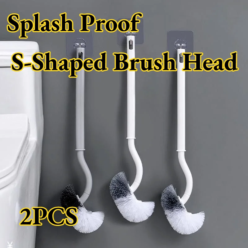 Щетка для унитаза бытовая, без мертвых зон, с мягким ворсом, длинной ручкой, для чистки ванной комнаты, настенная, удобная, защита от брызг
Щетка для унитаза бытовая, без мертвых зон, с мягким ворсом, длинной ручкой, для чистки ванной комнаты, настенная, удобная, защита от брызг