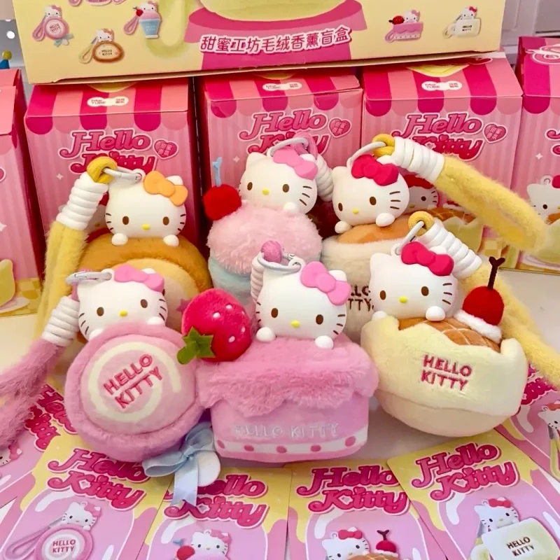 Original Genuine Hello Kitty Sweet Workshop Series Blind Box Cute Anime Figures Keychain Fragrant Pendant Mystery Box Toys Gifts
Original Genuine Hello Kitty Sweet Workshop Series Blind Box Cute Anime Figures Keychain Fragrant Pendant Mystery Box Toys Gifts