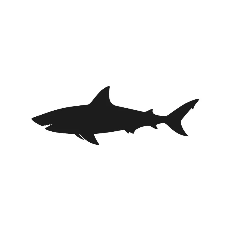 Auto Exterior Decoration 15cm Waterproof Anti Scratch White Shark Vinyl Decal Carcharodon Outline PVC Car Stickers
Auto Exterior Decoration 15cm Waterproof Anti Scratch White Shark Vinyl Decal Carcharodon Outline PVC Car Stickers