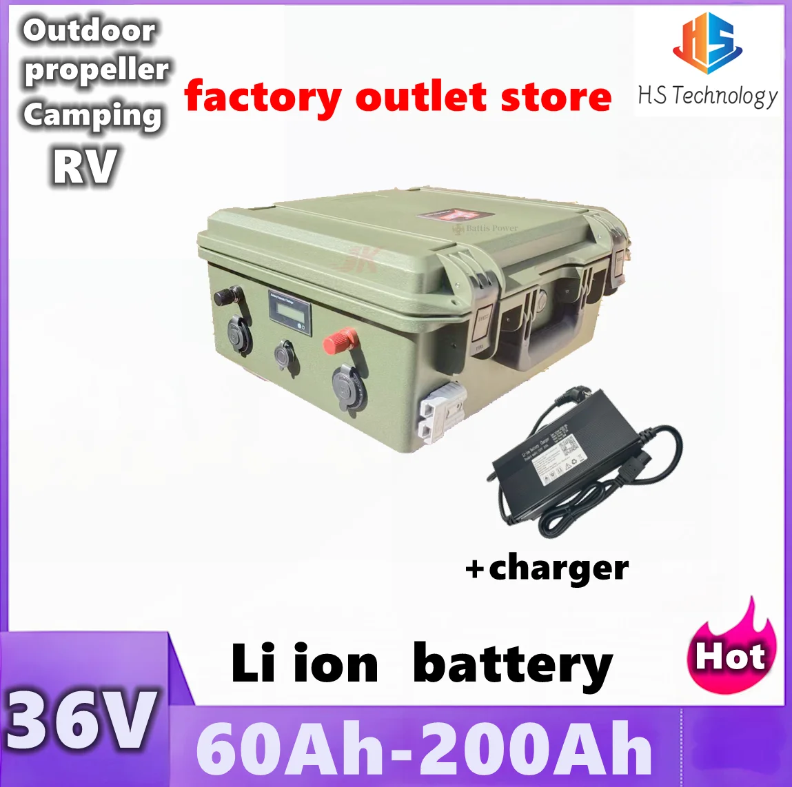 36V Li-ion 60Ah 80Ah 100Ah 120Ah 130Ah 150Ah 200Ah Battery For Trolling Motor Propeller EV Fishing Boat,Inverter,RV+Charger
36V Li-ion 60Ah 80Ah 100Ah 120Ah 130Ah 150Ah 200Ah Battery For Trolling Motor Propeller EV Fishing Boat,Inverter,RV+Charger