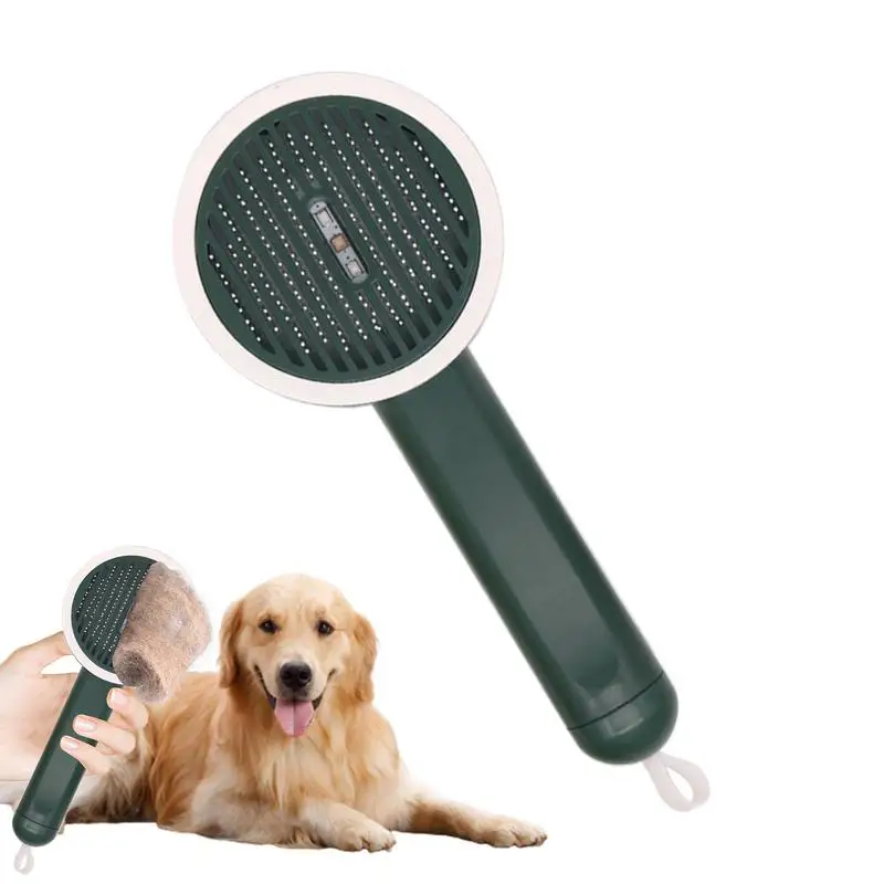 Cat Slicker Brush Puppy Hair Shedding Comb Multifunctional Portable Cat Slicker Brush with Release Button for Long-Haired Pet
Cat Slicker Brush Puppy Hair Shedding Comb Multifunctional Portable Cat Slicker Brush with Release Button for Long-Haired Pet